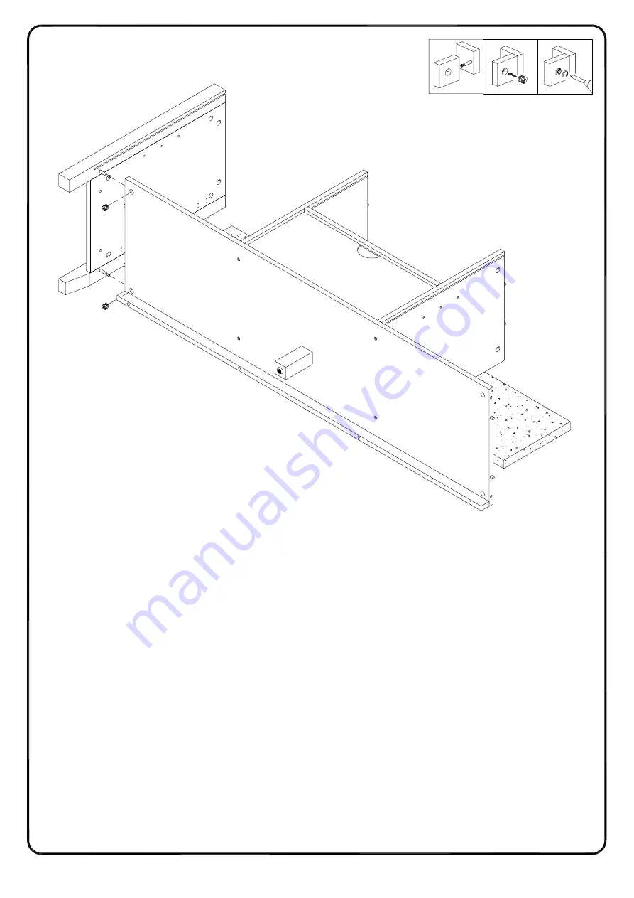 Walker Edison W58CSTBV2D Assembly Instructions Manual Download Page 20