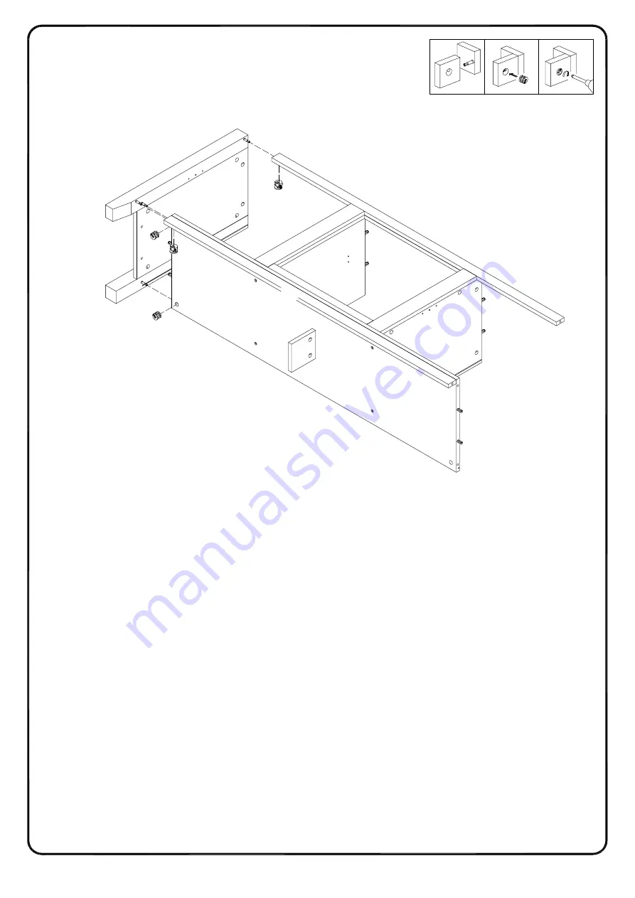 Walker Edison W58FP18 Assembly Instructions Manual Download Page 21