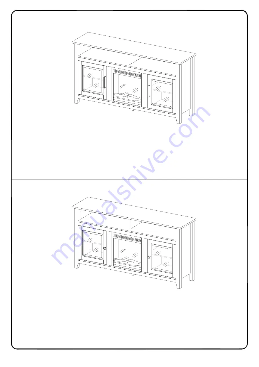 Walker Edison W58FP18HB Assembly Instructions Manual Download Page 10