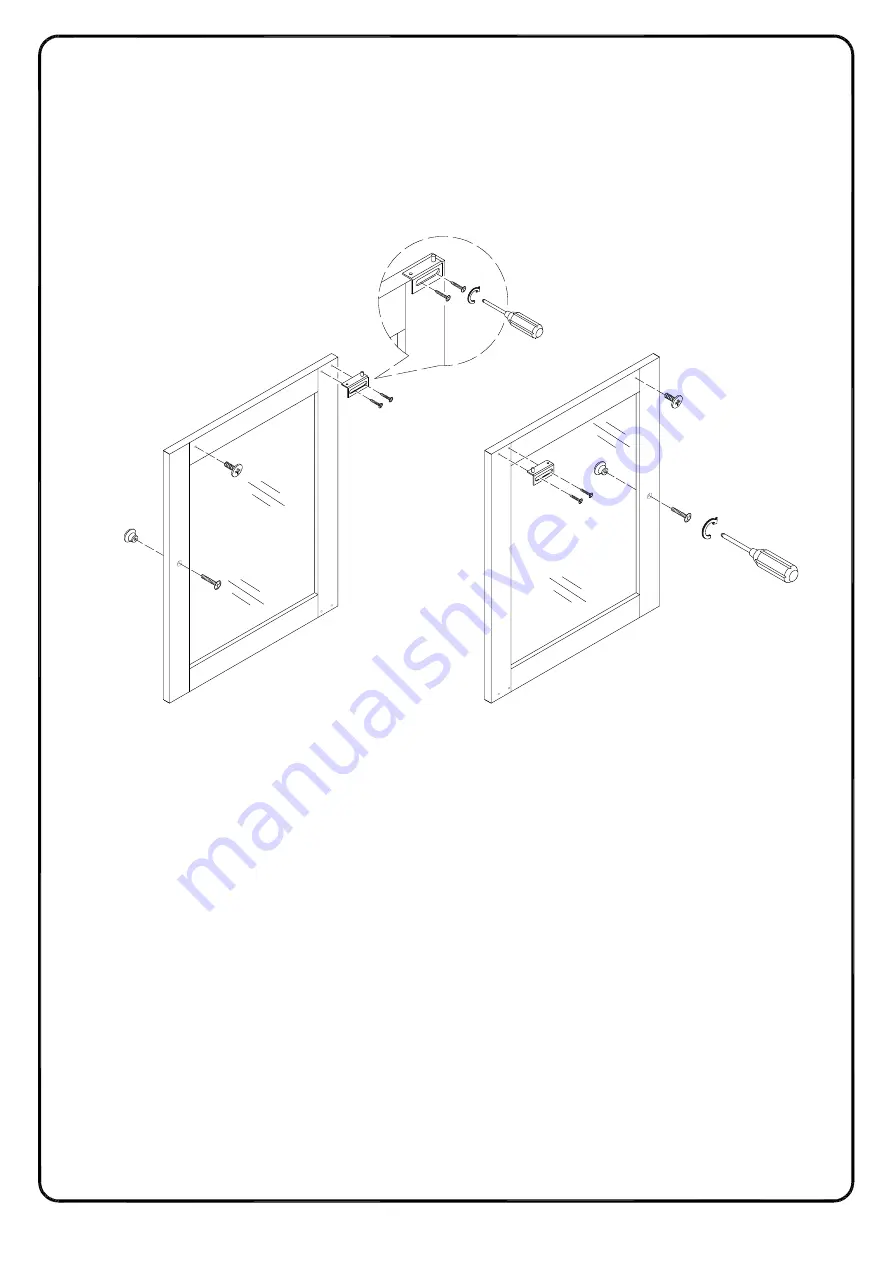 Walker Edison W58FP18HB Assembly Instructions Manual Download Page 33