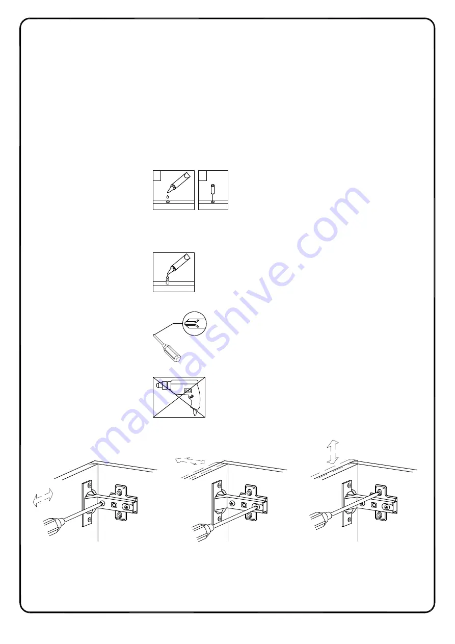 Walker Edison W58FP2DHDHB Manual Download Page 3