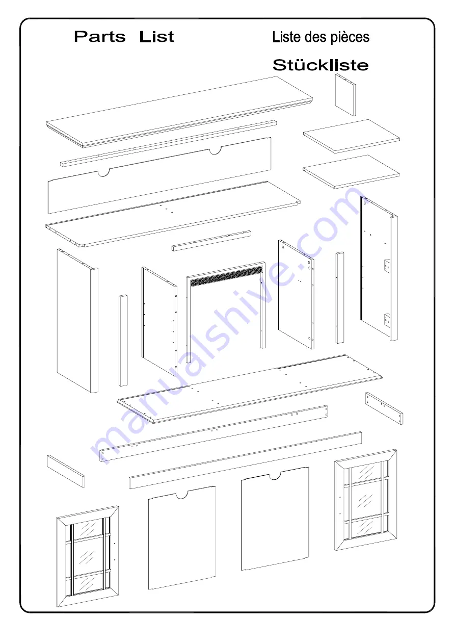 Walker Edison W58FP2DHDHB Manual Download Page 6