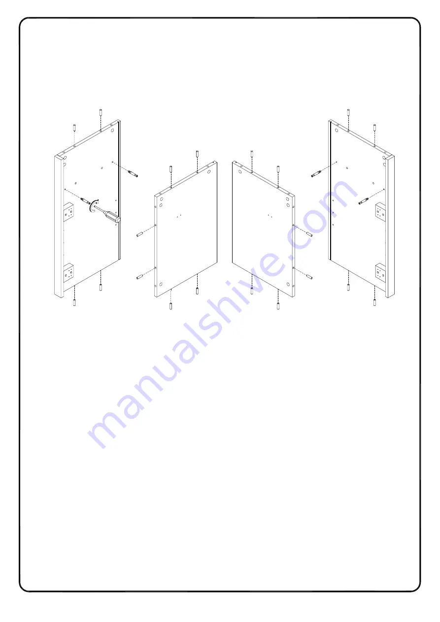 Walker Edison W58FP2DHDHB Manual Download Page 12