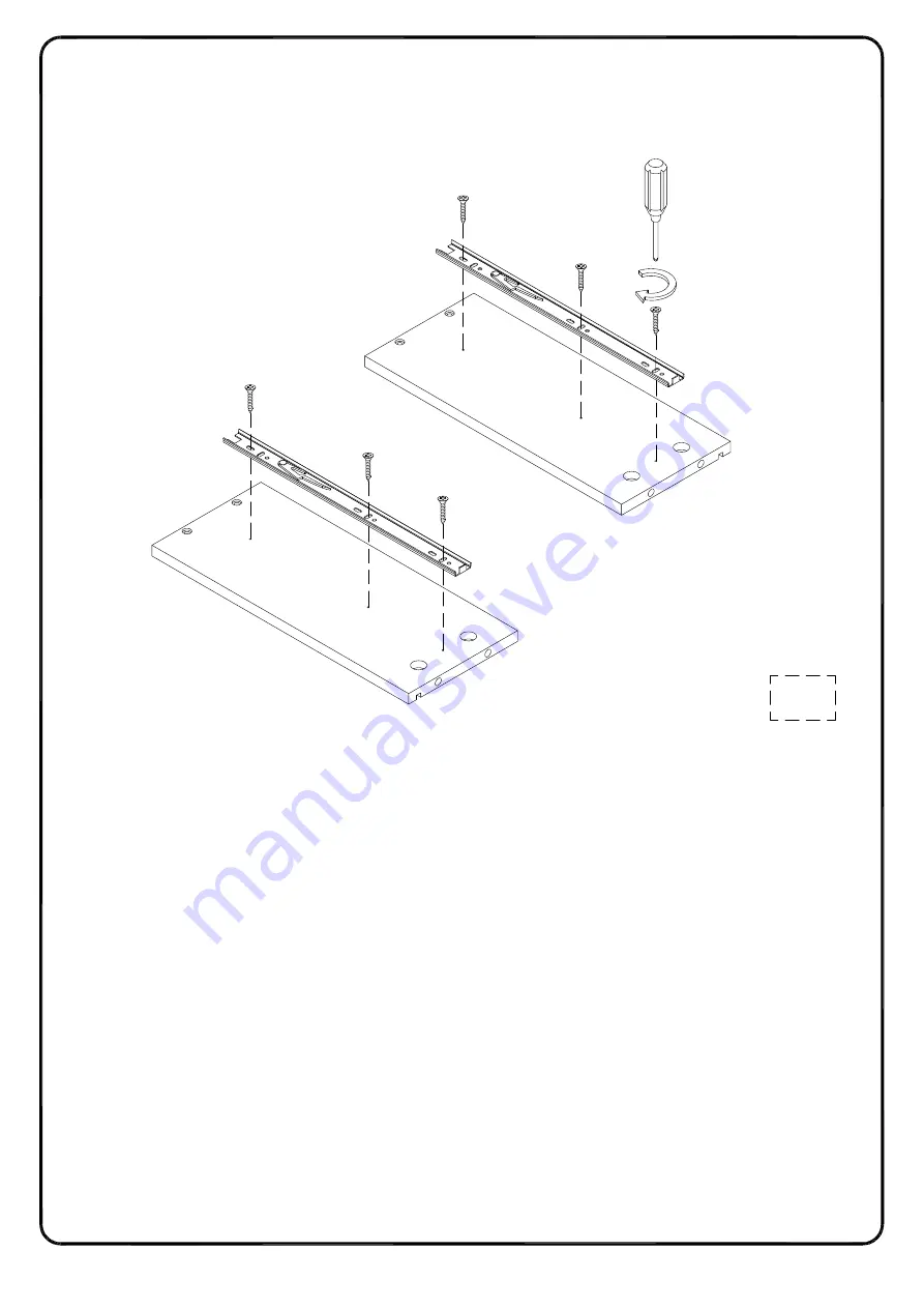 Walker Edison W58LUK2DD Assembly Instructions Manual Download Page 17