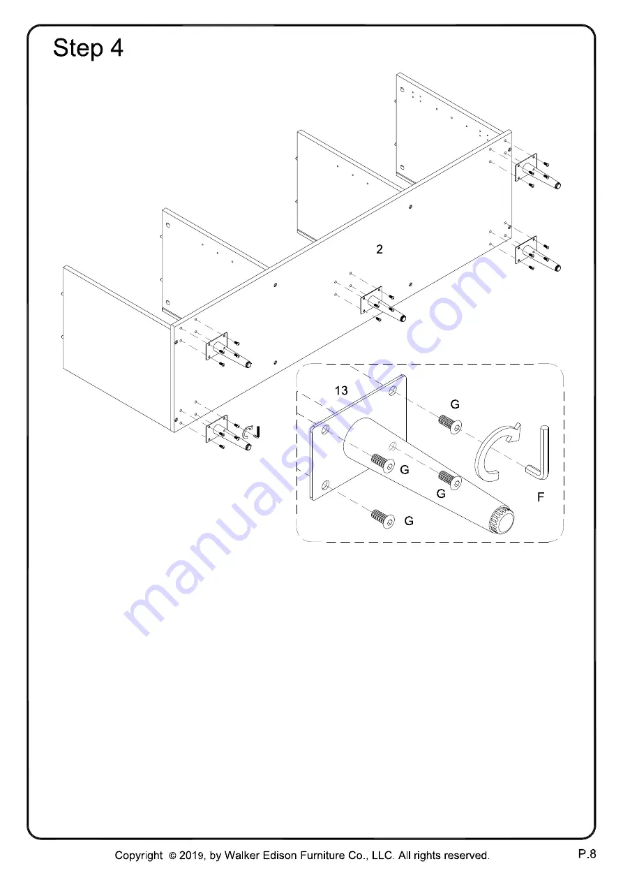 Walker Edison W58OWN2D Скачать руководство пользователя страница 8