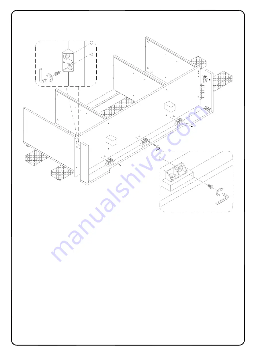 Walker Edison W58SSD Assembly Instructions Manual Download Page 14