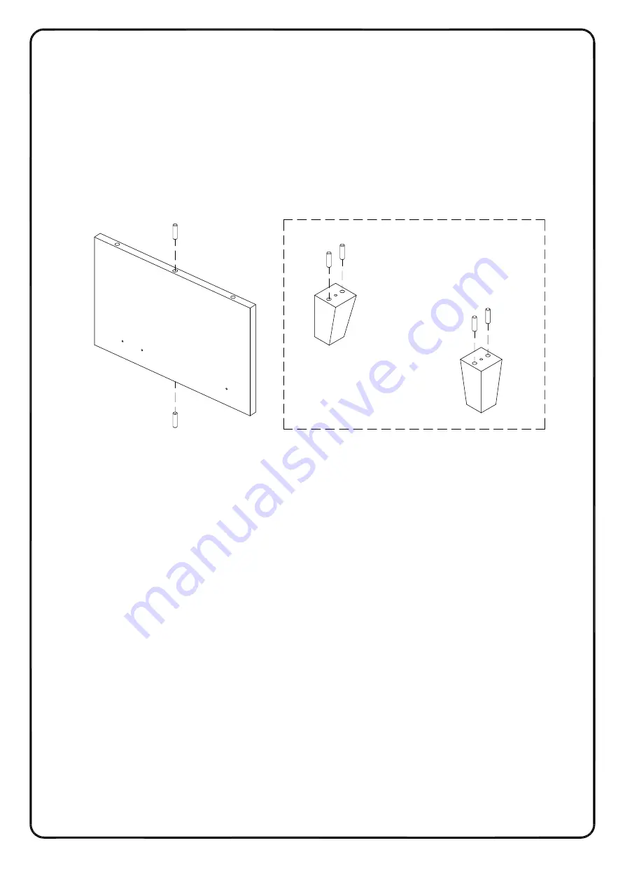 Walker Edison W60CMP Assembly Instructions Manual Download Page 9