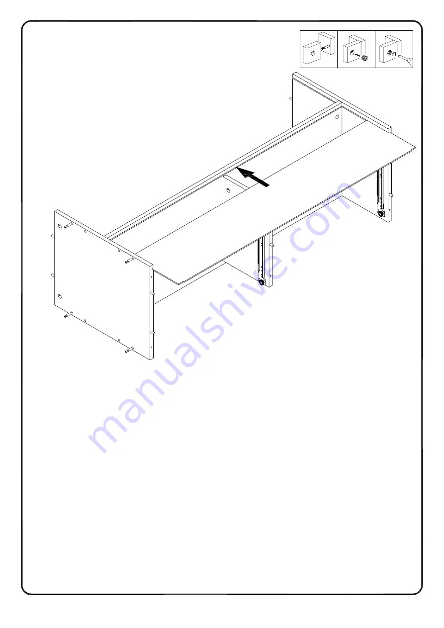 Walker Edison W60CMP Assembly Instructions Manual Download Page 14