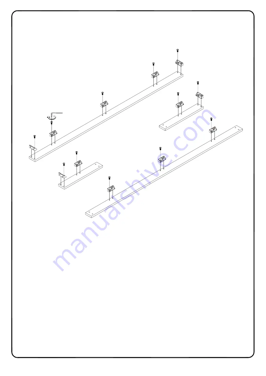 Walker Edison W60FP2DHB Assembly Instructions Manual Download Page 22