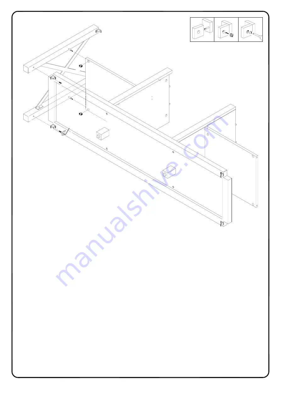 Walker Edison W60FPMX Assembly Instructions Manual Download Page 18