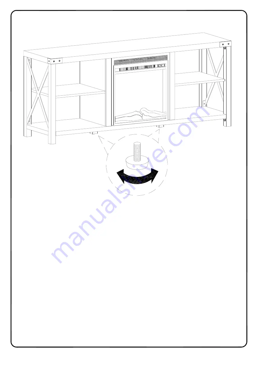 Walker Edison W60FPMX Assembly Instructions Manual Download Page 25