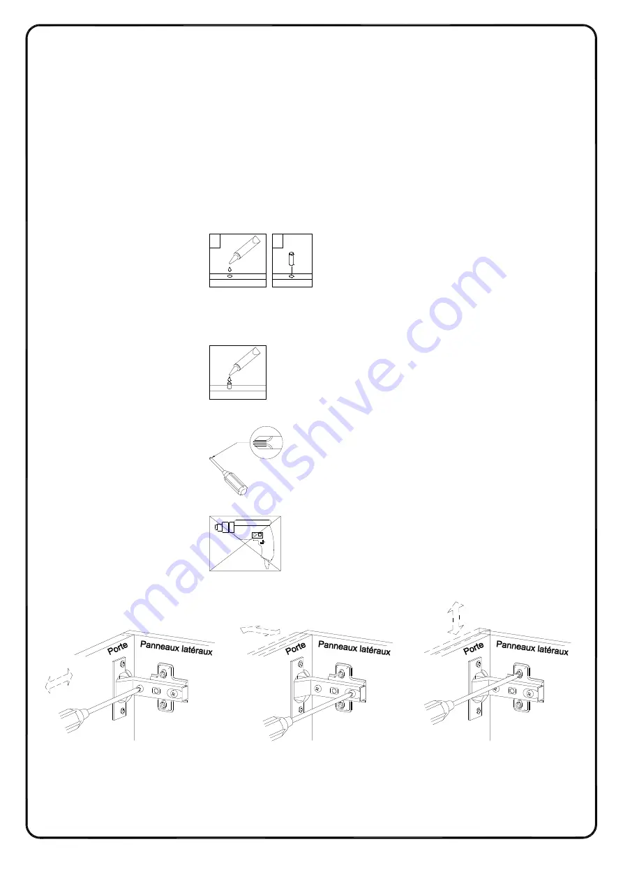 Walker Edison W60FPRTH Assembly Instructions Manual Download Page 3