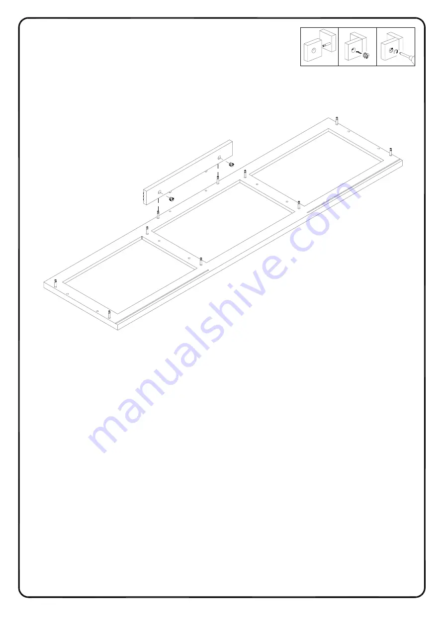 Walker Edison W60FPRTH Assembly Instructions Manual Download Page 27