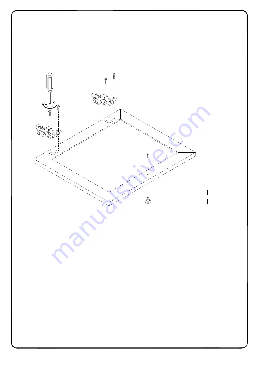 Walker Edison W60FPXDHB Assembly Instructions Manual Download Page 34