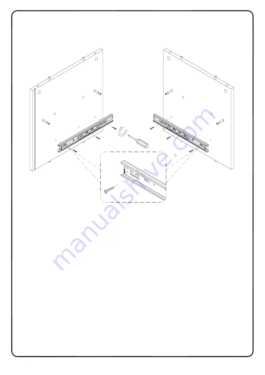 Walker Edison W60JLYN Assembly Instructions Manual Download Page 15