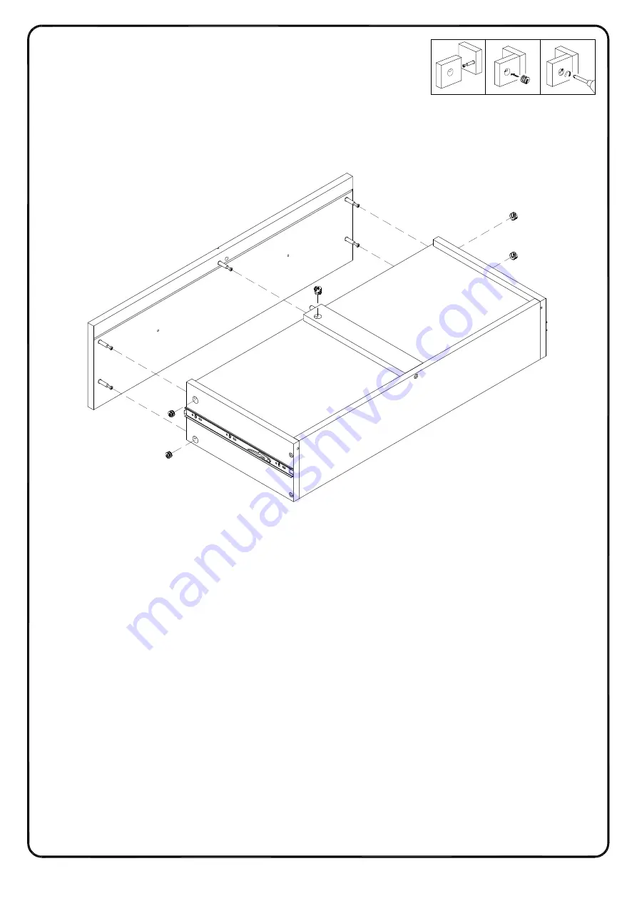 Walker Edison W60JLYN Assembly Instructions Manual Download Page 28