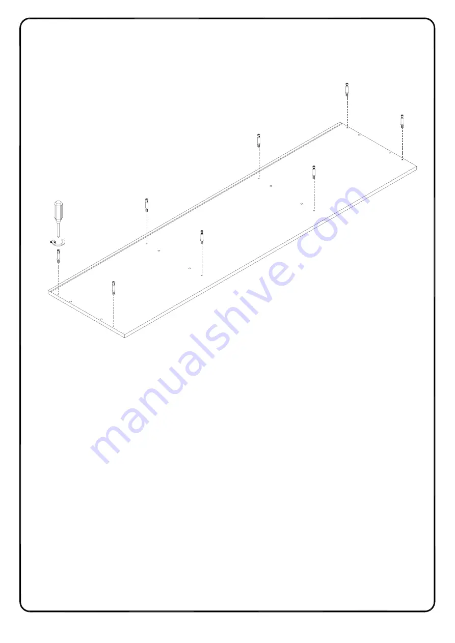 Walker Edison W60MAR2D Assembly Instructions Manual Download Page 11