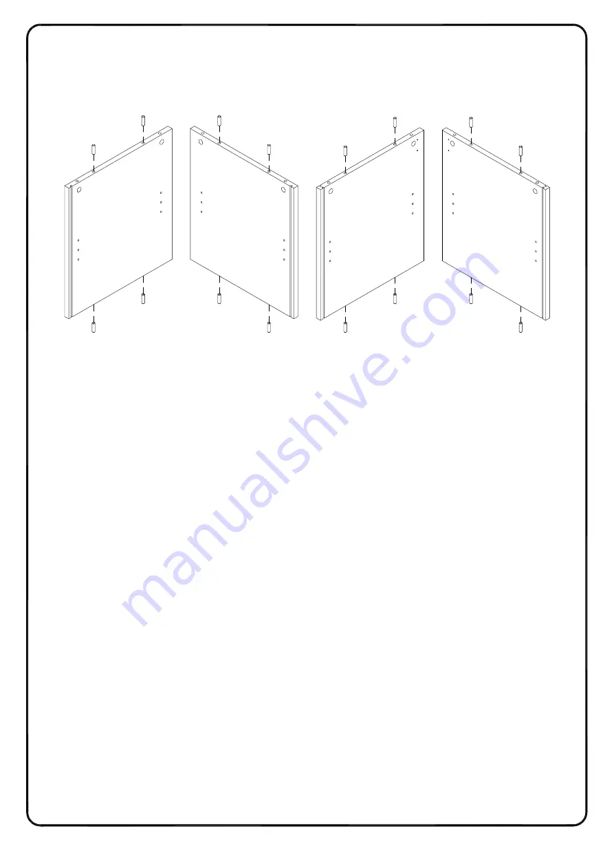 Walker Edison W60NOR2D Assembly Instructions Manual Download Page 11