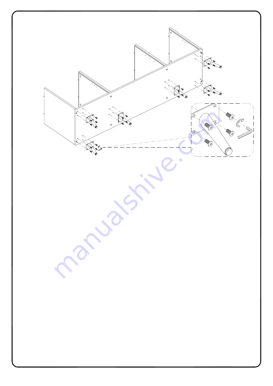 Walker Edison W60NOR2D Assembly Instructions Manual Download Page 13