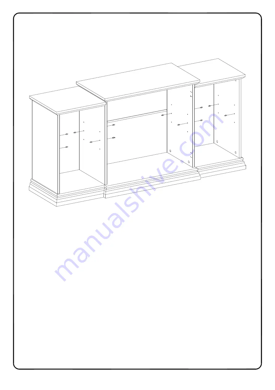 Walker Edison W60TER Assembly Instructions Manual Download Page 20