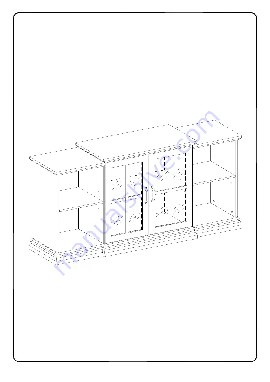 Walker Edison W60TER Assembly Instructions Manual Download Page 25