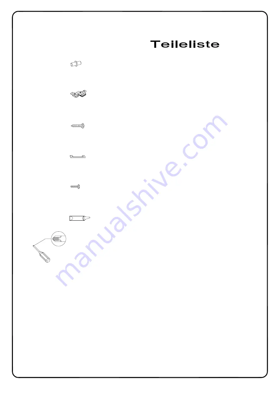 Walker Edison W70BLA2D Assembly Instructions Manual Download Page 8