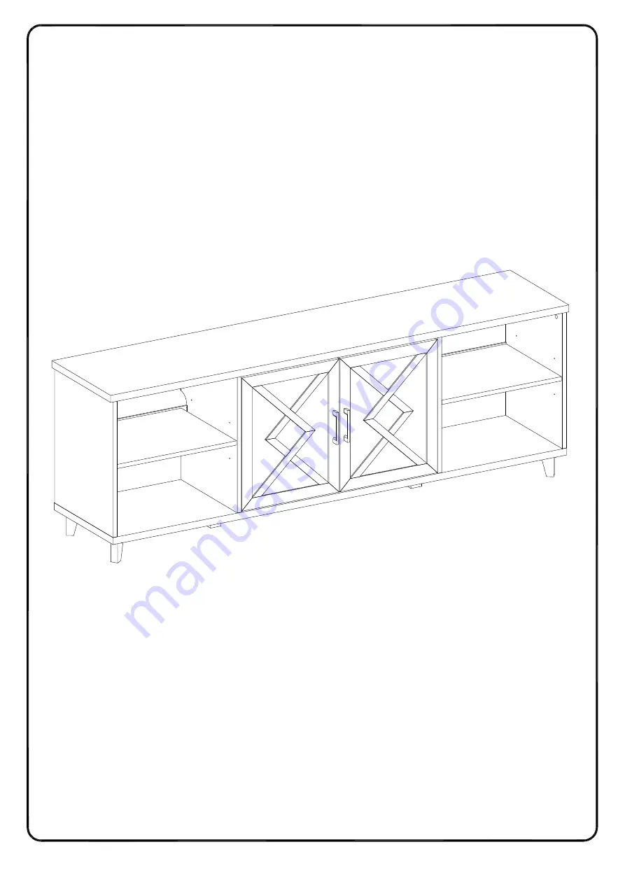 Walker Edison W70BLA2D Assembly Instructions Manual Download Page 26