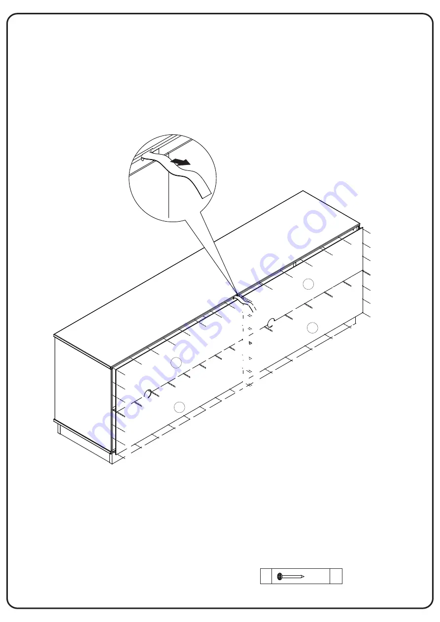 Walker Edison W70FLN3D Assembly Instructions Manual Download Page 10