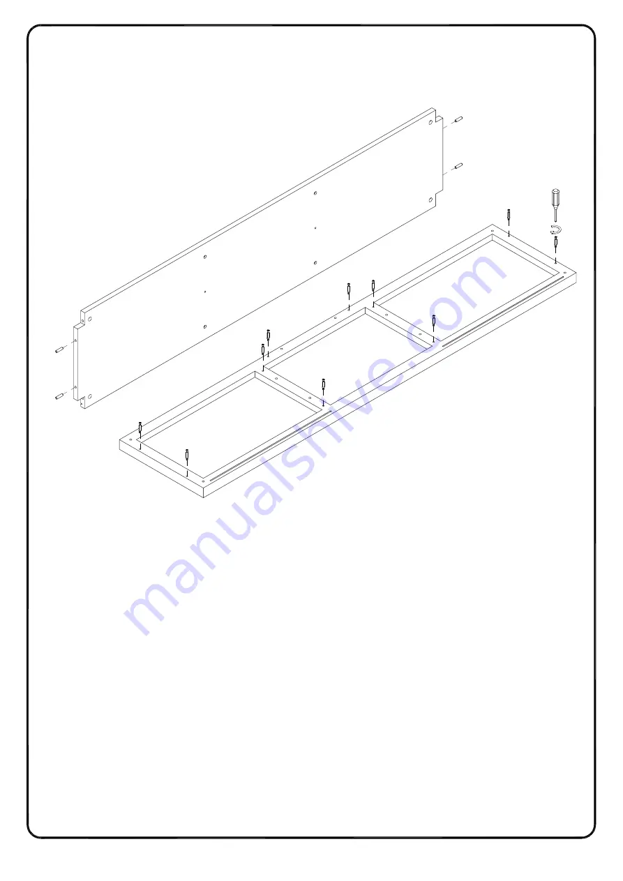 Walker Edison W70FPAB Assembly Instructions Manual Download Page 10