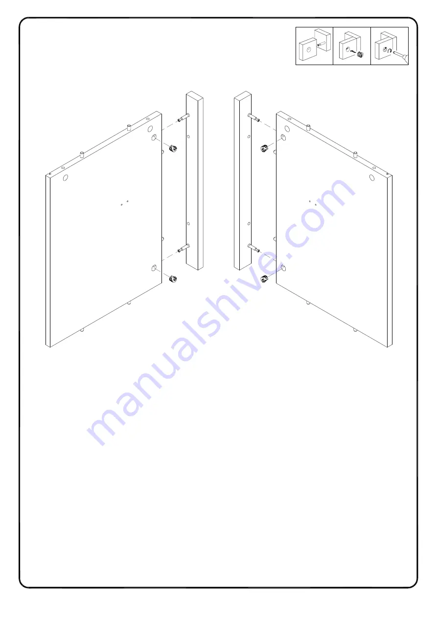 Walker Edison W70FPAB Assembly Instructions Manual Download Page 16