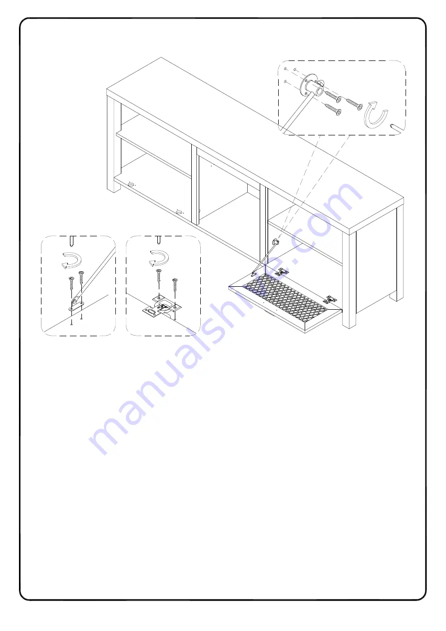 Walker Edison W70FPAB Assembly Instructions Manual Download Page 28