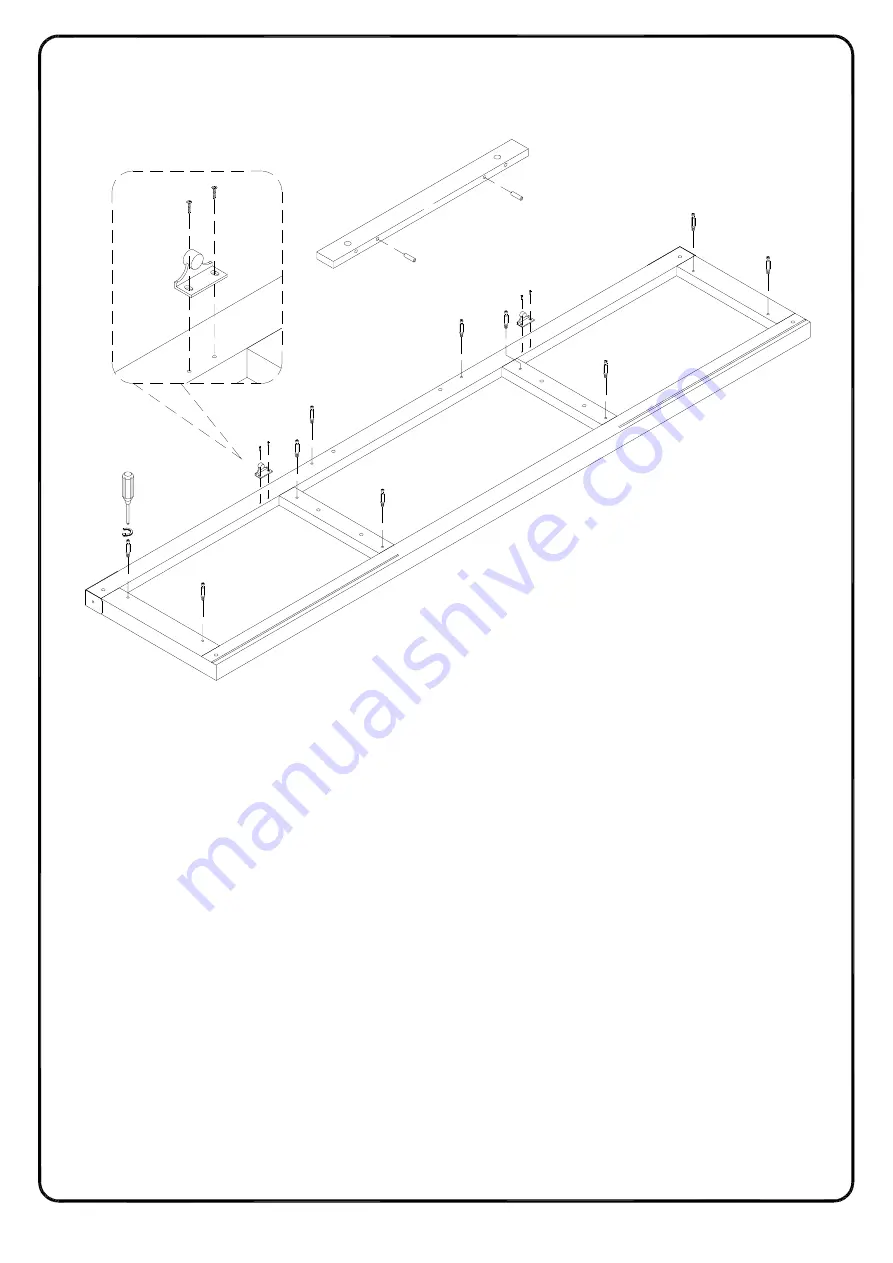 Walker Edison W70FPBDSD Assembly Instructions Manual Download Page 10