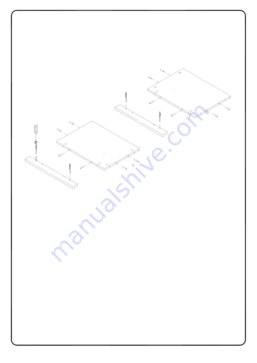 Walker Edison W70FPBDSD Assembly Instructions Manual Download Page 11