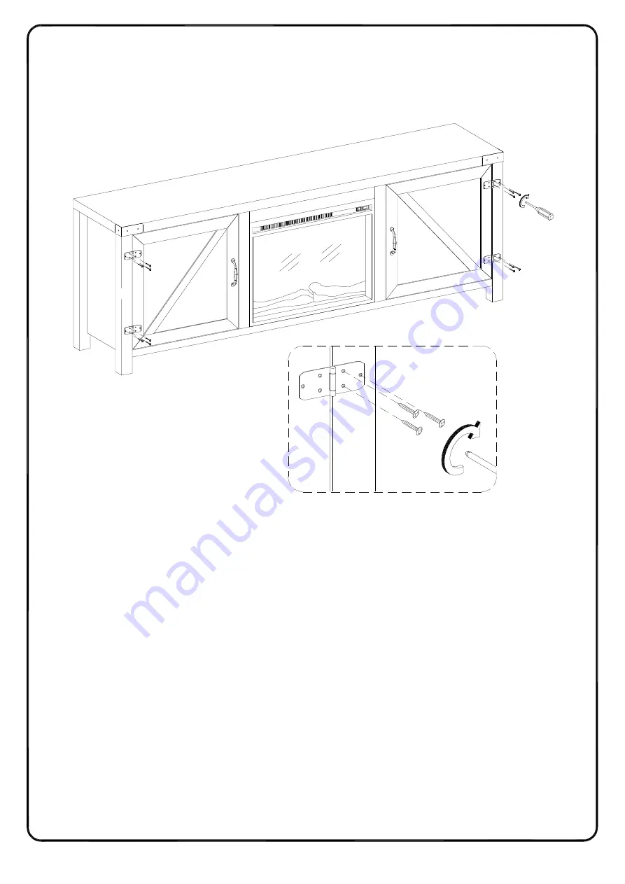 Walker Edison W70FPBDSD Assembly Instructions Manual Download Page 31