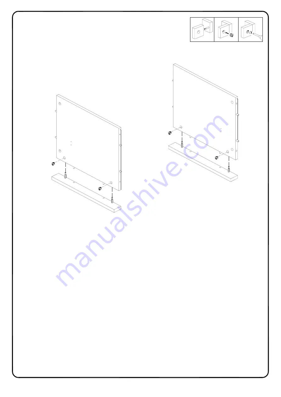 Walker Edison W70FPJSC Assembly Instructions Manual Download Page 13