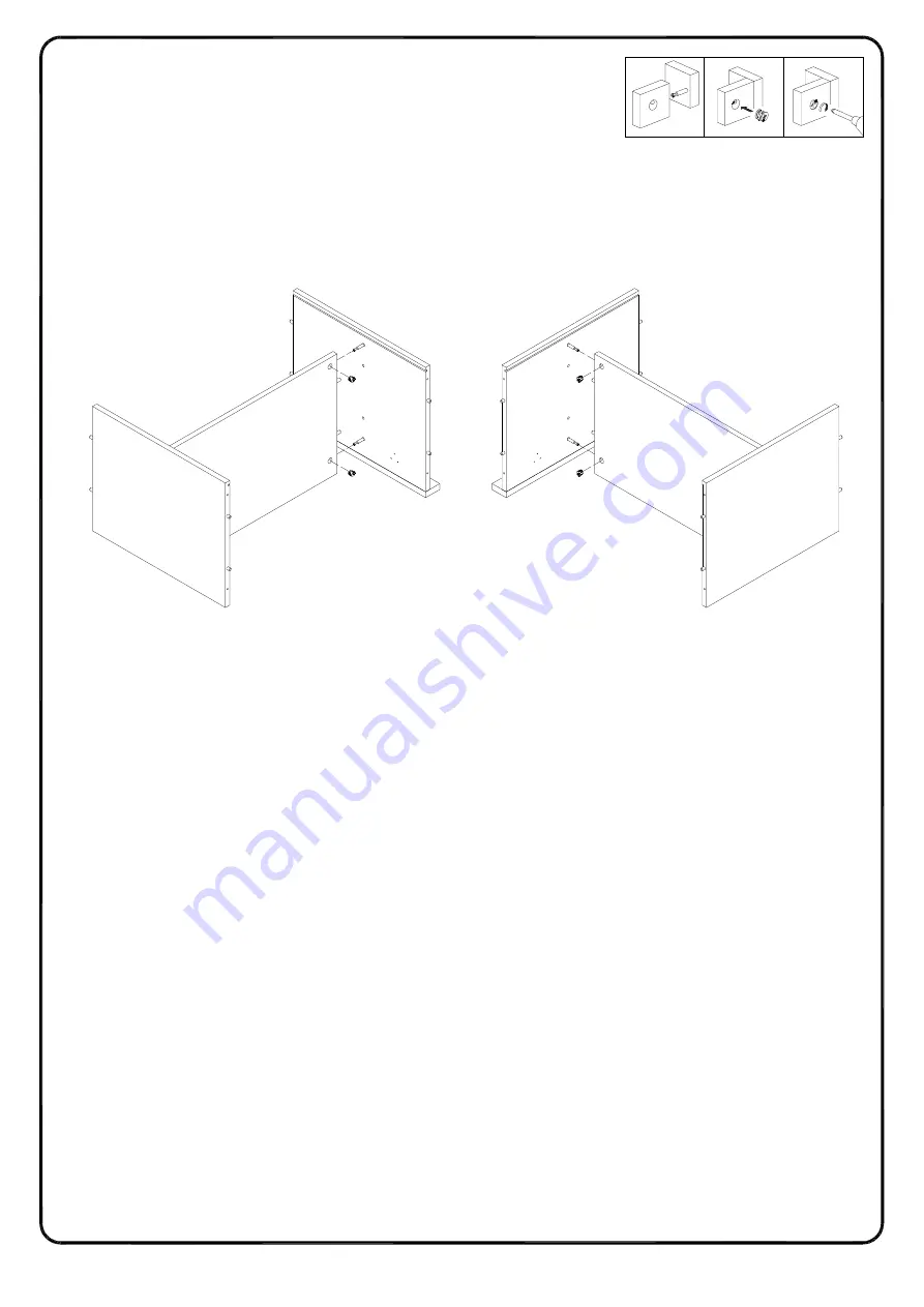 Walker Edison W70FPJSC Assembly Instructions Manual Download Page 15