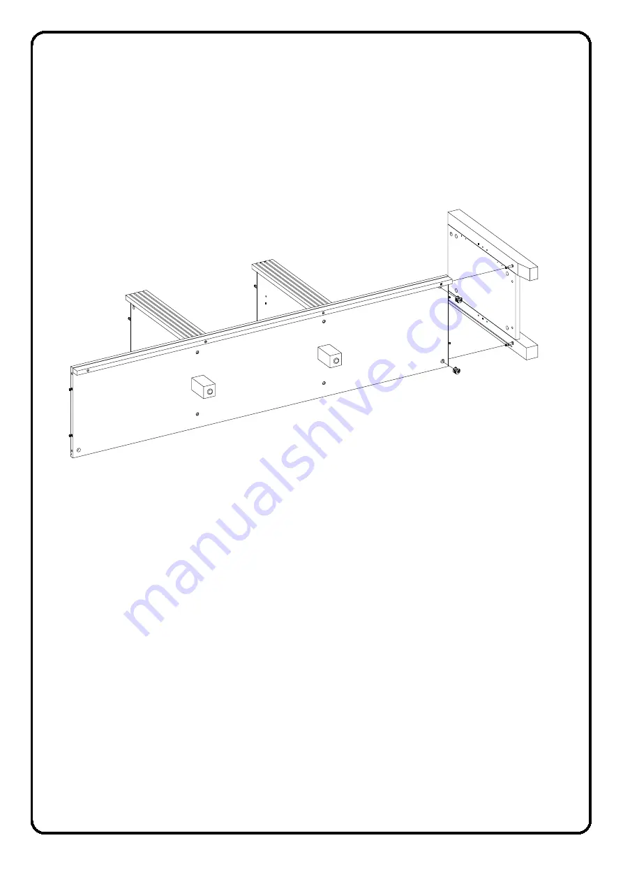 Walker Edison W70FPSC Assembly Instructions Manual Download Page 14