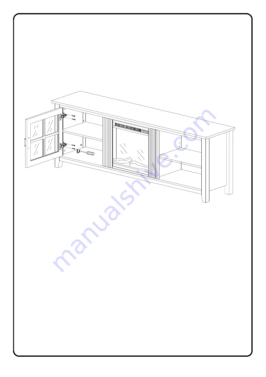 Walker Edison W70FPSC Assembly Instructions Manual Download Page 26