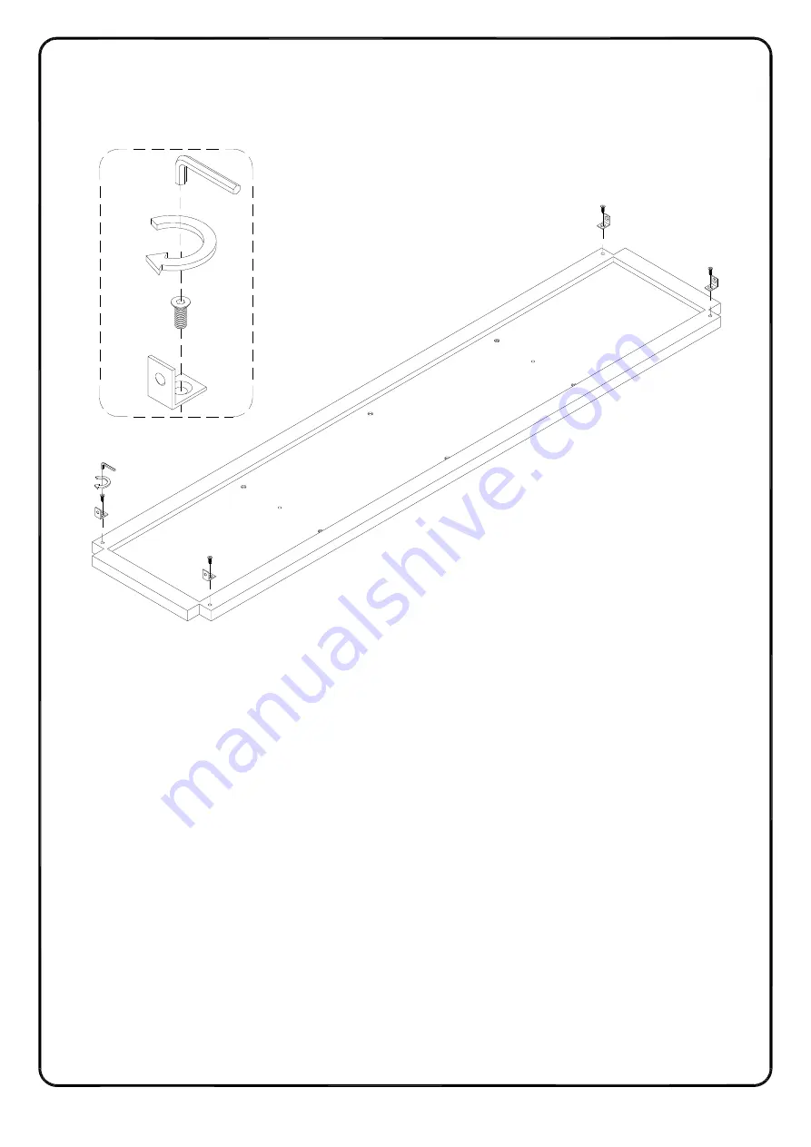 Walker Edison W70MX2D Assembly Instructions Manual Download Page 12