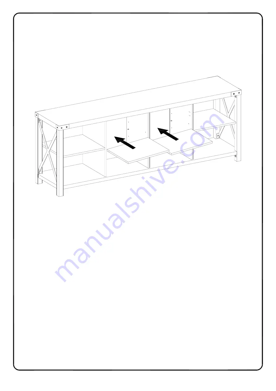 Walker Edison W70MX2D Assembly Instructions Manual Download Page 22