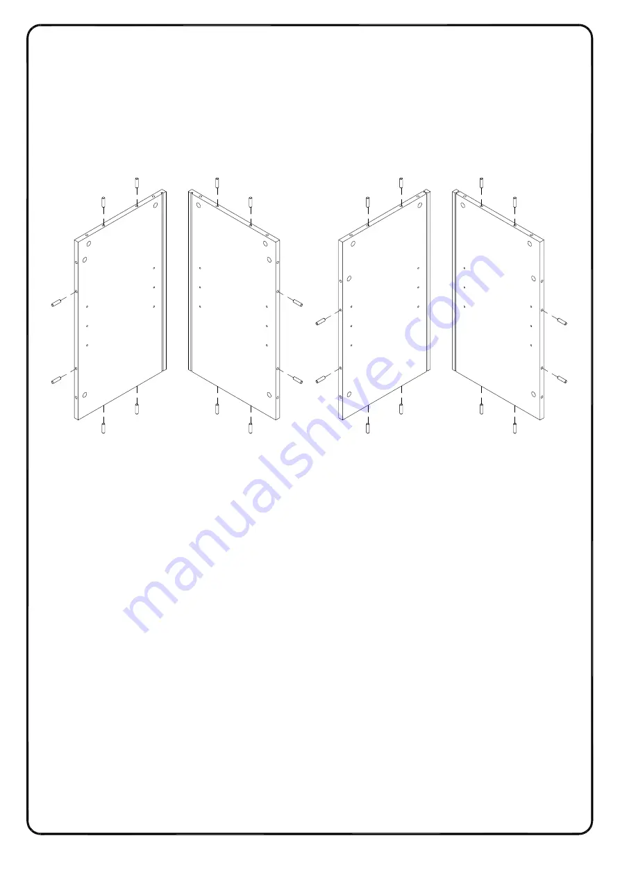 Walker Edison W70SBD Assembly Instructions Manual Download Page 7