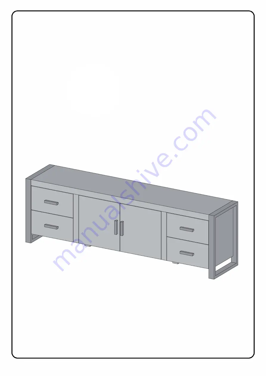 Walker Edison W70UBC22 Assembly Instructions Manual Download Page 1