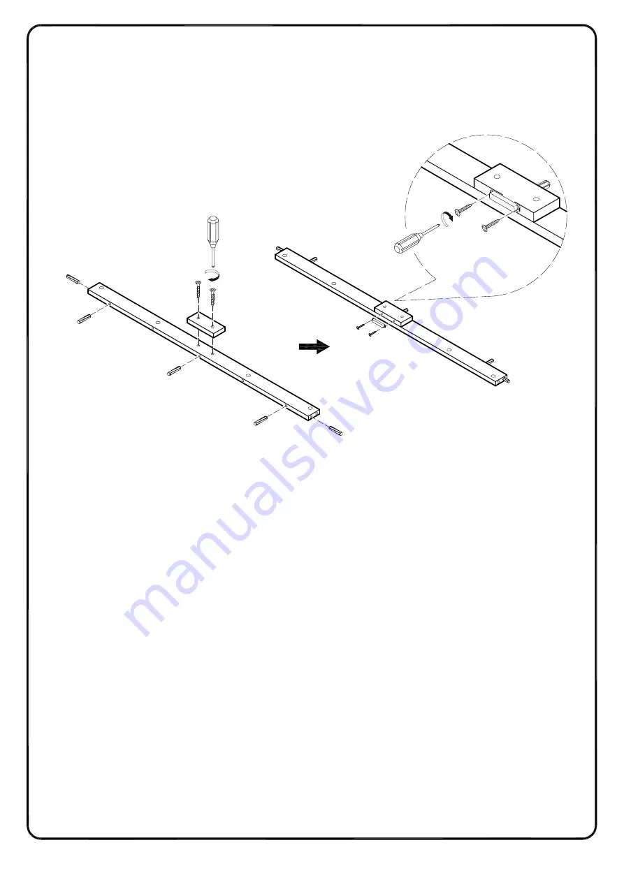 Walker Edison WQ44CFD Assembly Instructions Manual Download Page 15