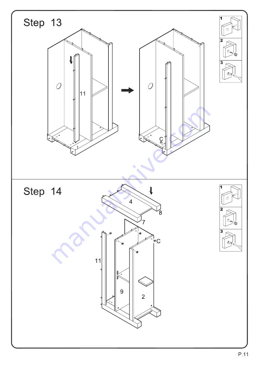 Walker Edison WQ44CS Скачать руководство пользователя страница 11