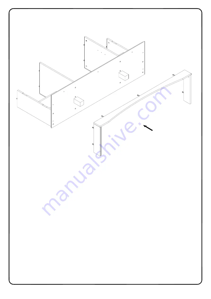 Walker Edison WQ52C4DR Assembly Instructions Manual Download Page 19