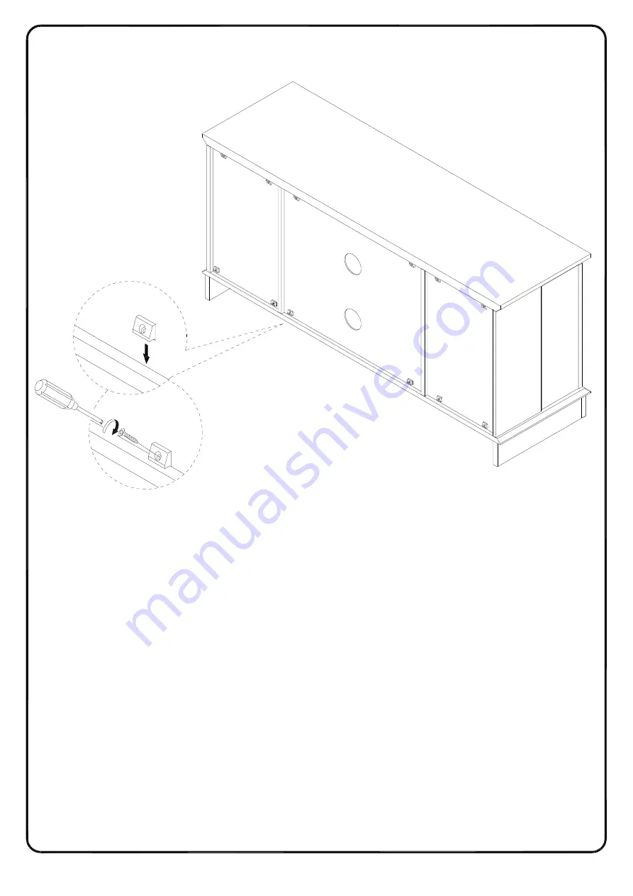 Walker Edison WQ52C4DR Assembly Instructions Manual Download Page 33