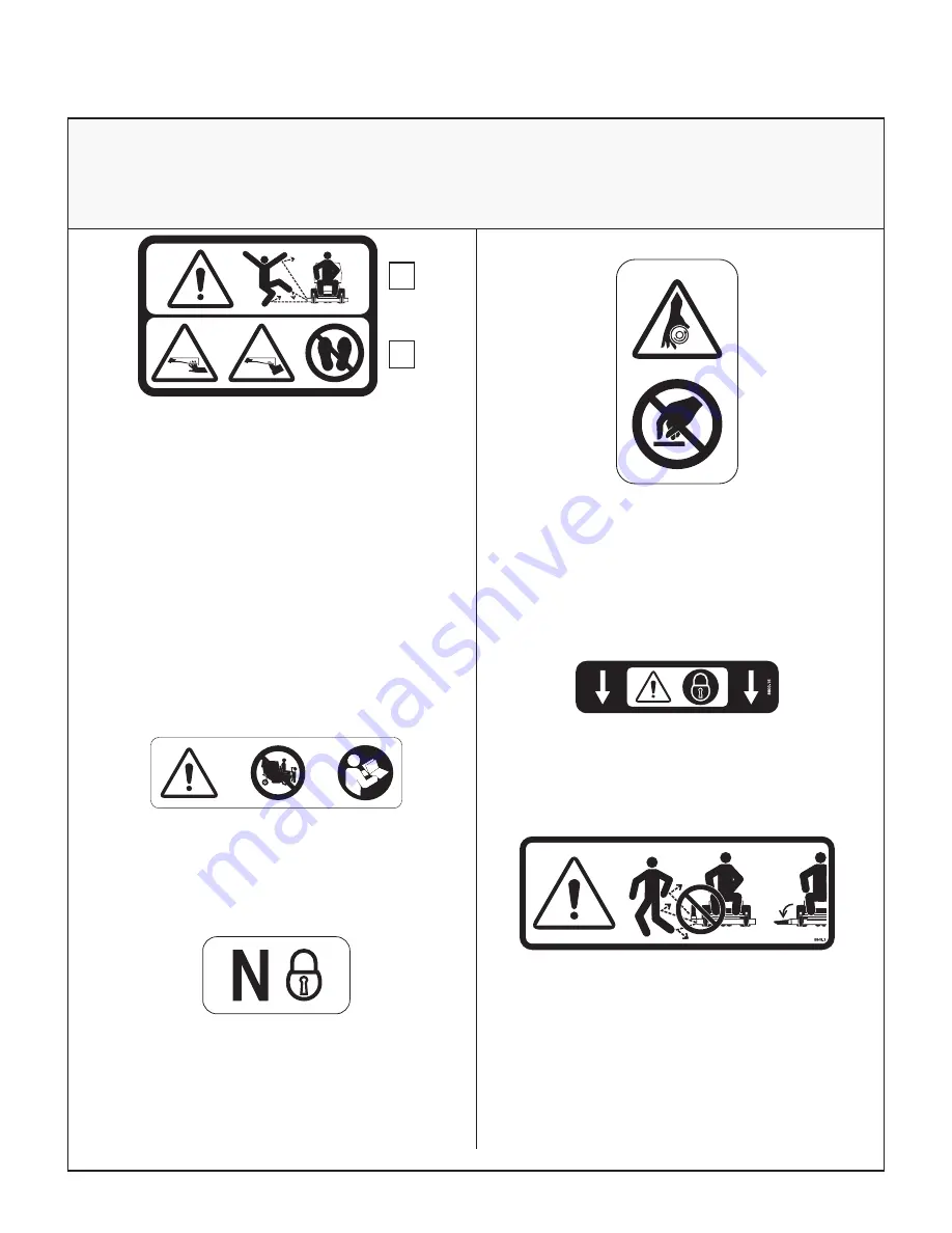 Walker B23 Operator'S Manual Download Page 20