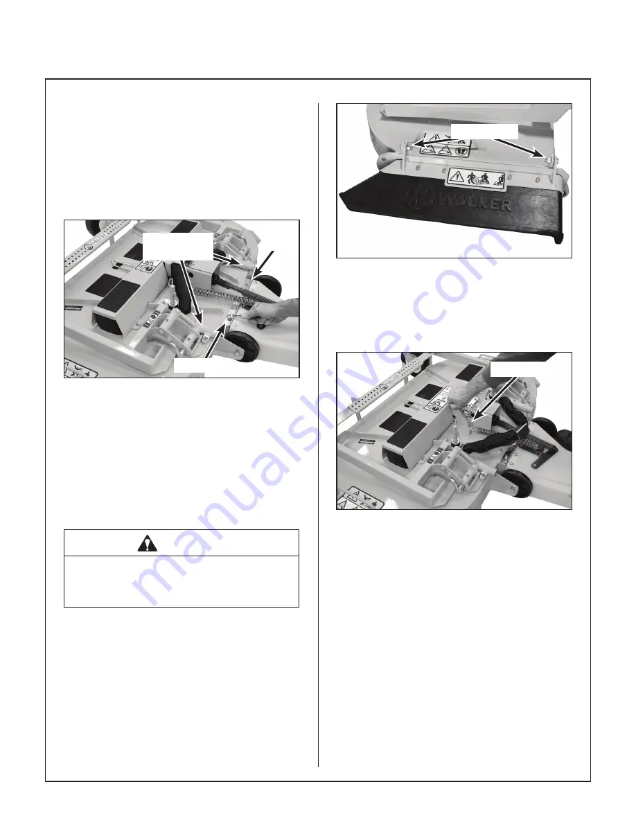 Walker T27i Operator'S Manual Download Page 25