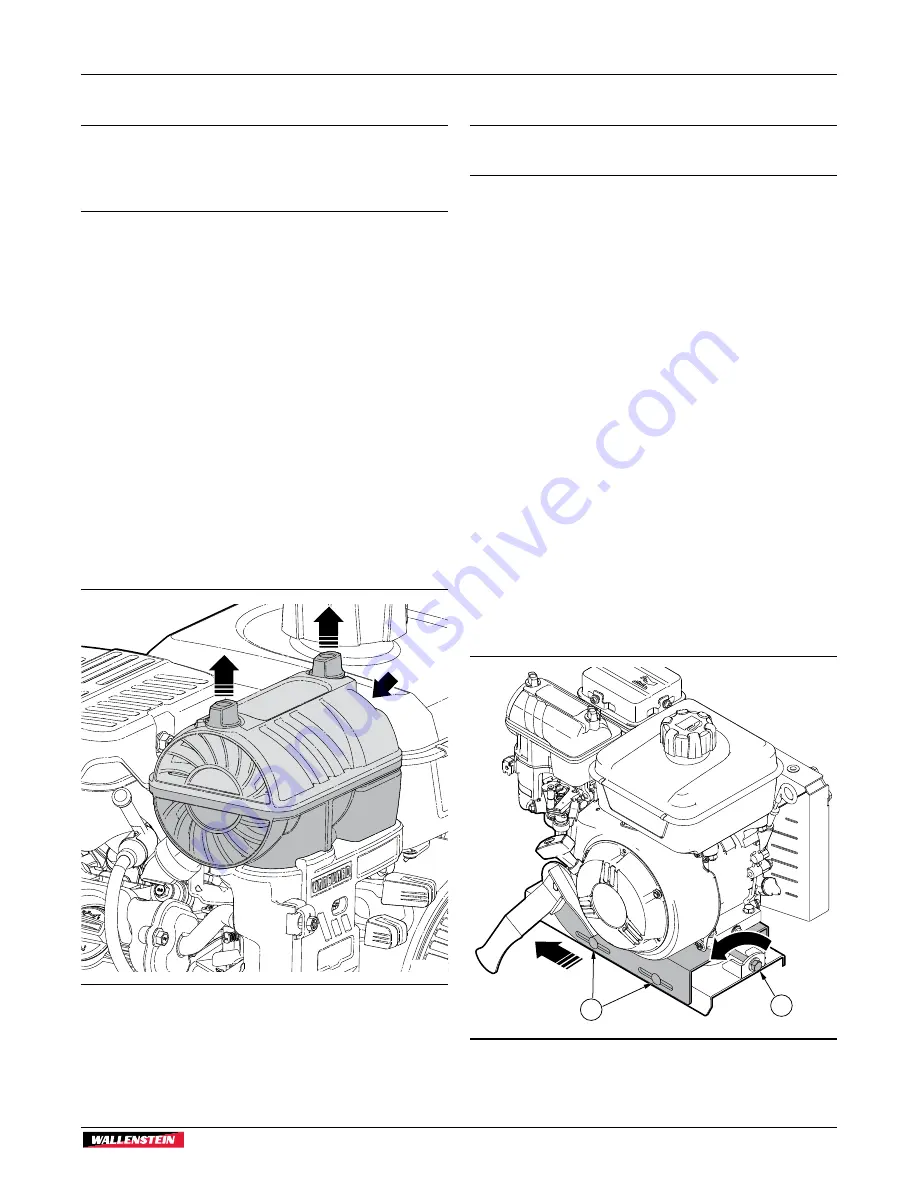 Wallenstein BXC34 Operator'S Manual Download Page 37