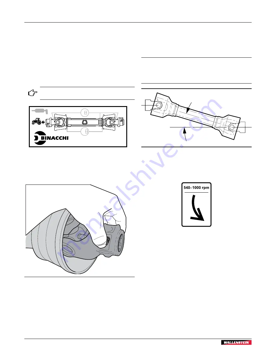 Wallenstein BXS Series Operator'S Manual Download Page 22